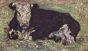 Vincent Van Gogh Liegende Kuh painting